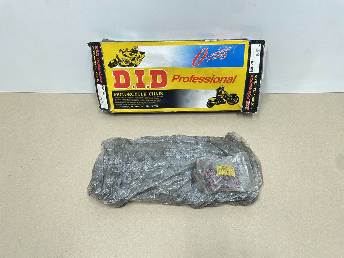 D.I.D 630VS Antriebskette O-Ring 86 Glieder - Yamaha Honda Kawasaki Suzuki (118-7)