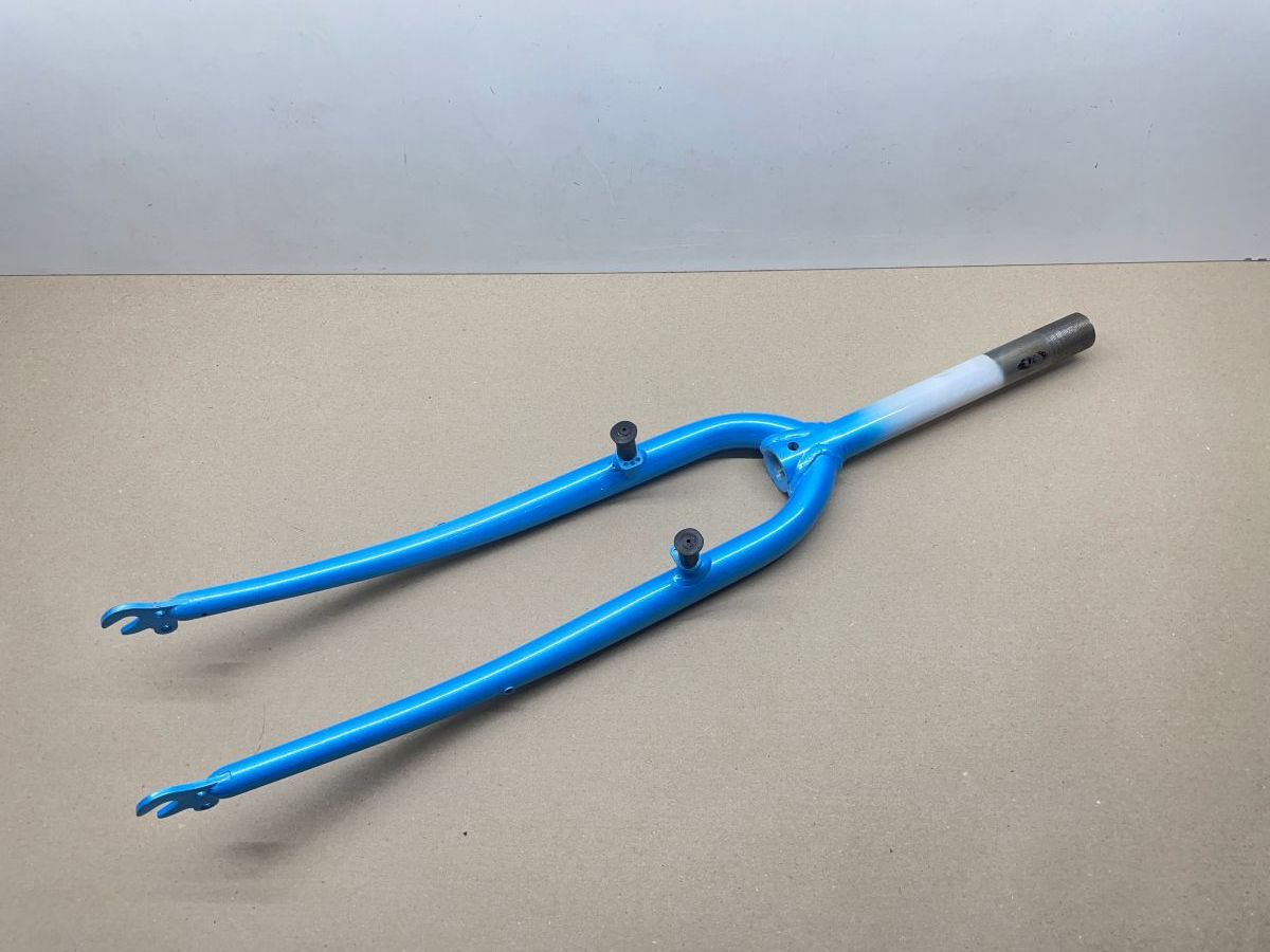 ORIGINAL PEUGEOT Starrgabel 1"  NEU  Blau  Schaftlänge 190mm  (GB3)