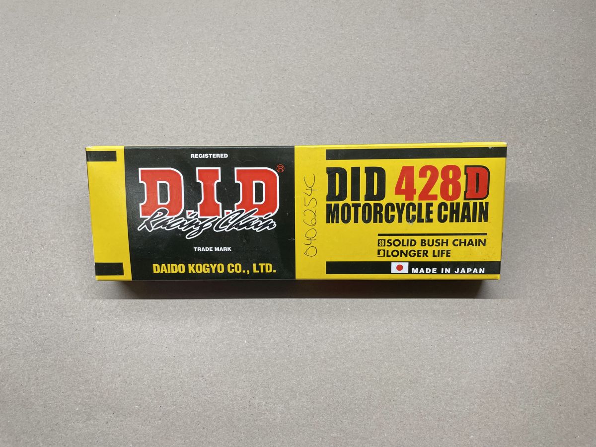 DID Kette 428D 88 Glieder offen Clipschloss Motorrad Moped (94-42)