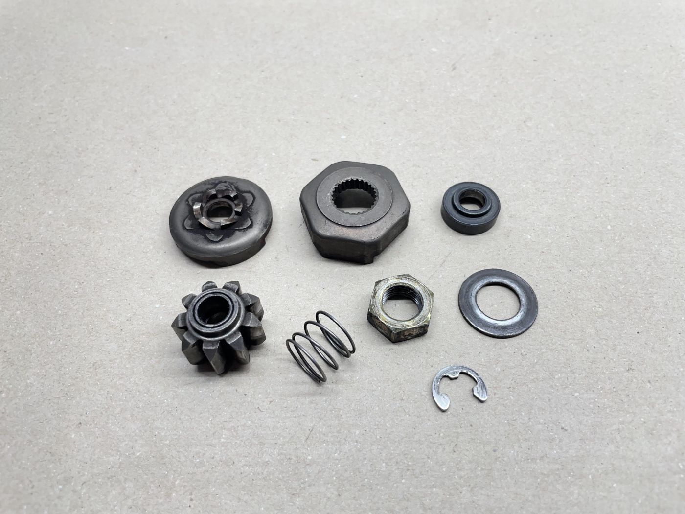 Atala Byte RT10 - original Kickstartermitnehmer Ritzel Morini   (102-17)