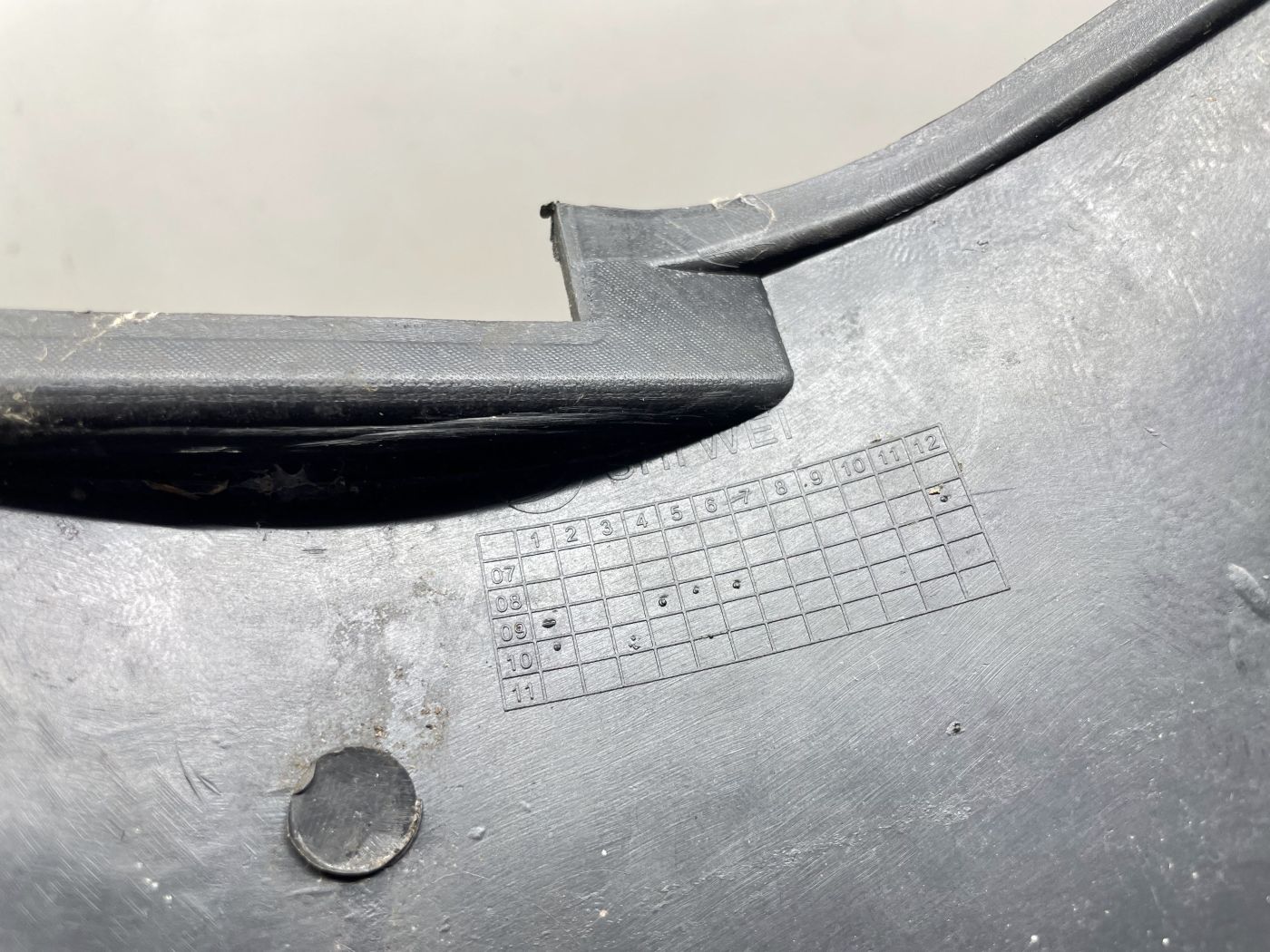 Longjia LJ125T-A Raptor -  Verkleidung Sitzbank Innenraum Abdeckung fairing (109-2)