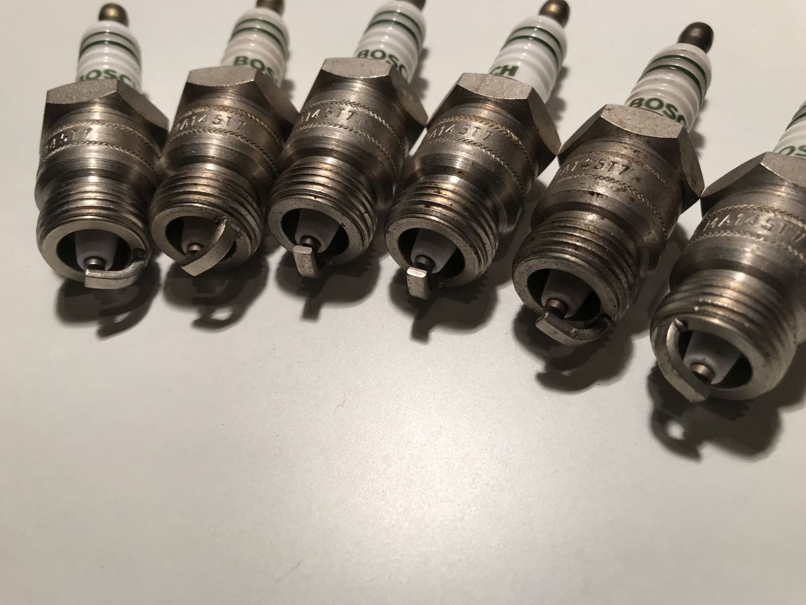 6x Bosch Zündkerze MA145T7 Spark Plug Tennplugg Z26