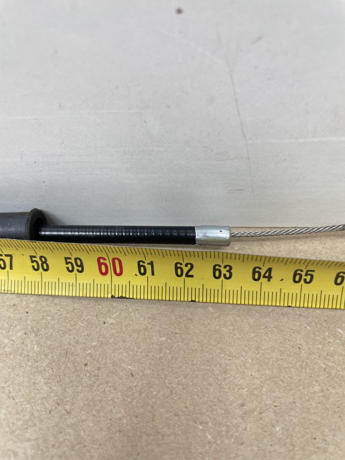 Gaszug 630mm / 710mm - Mofa Moped Roller Motorrad throttle cable (118-17)