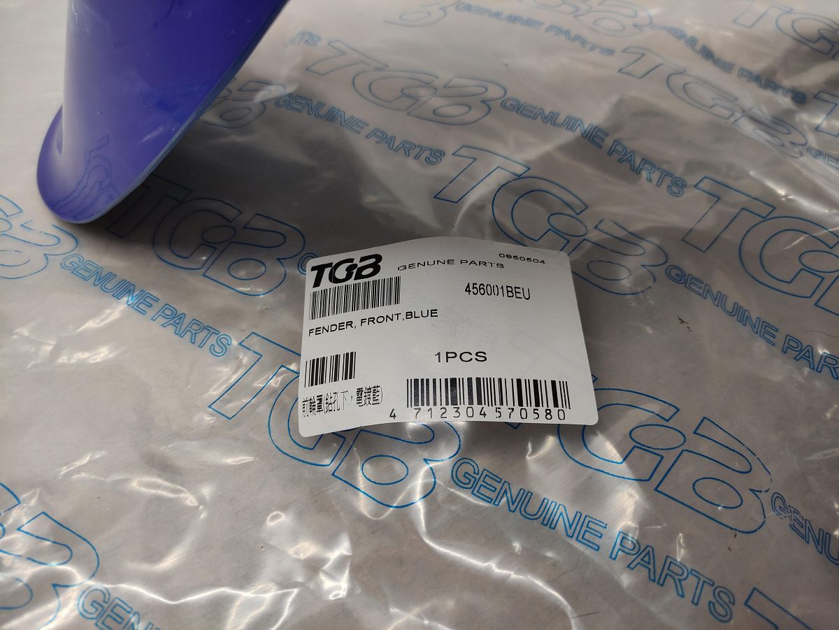 Pegasus R50X TGB Bullet Hawk Kotflügel 456001BEU Verkleidung fender fairing (40)