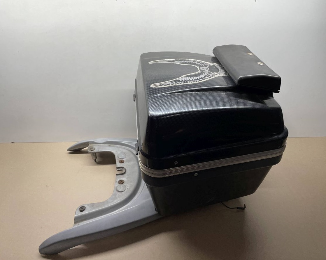 Piaggio Sfera RST 50 - ORIGINAL Gepäckträger + Piaggio Topcase Koffer  (72-2)