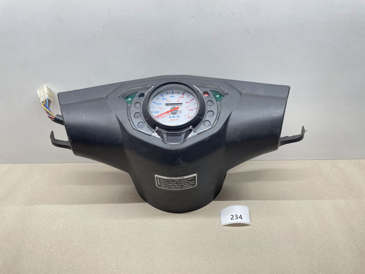 Lifan S-Ray 50 original Tacho Tachometer NEU + Verkleidung Lenker (102-R)