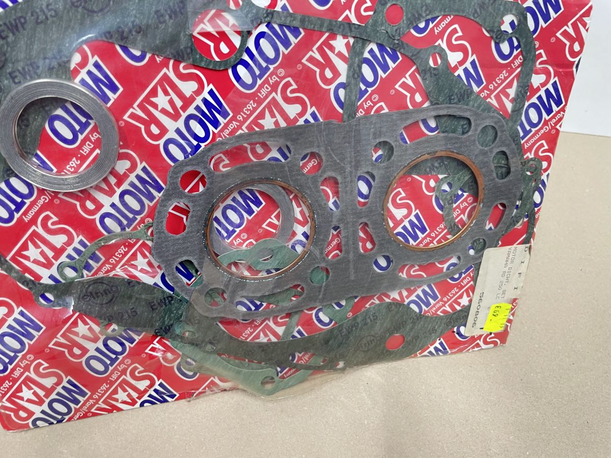 Yamaha RD 250 LC - Motordichtungssatz NOS Dichtsatz engine gasket set (118-15)