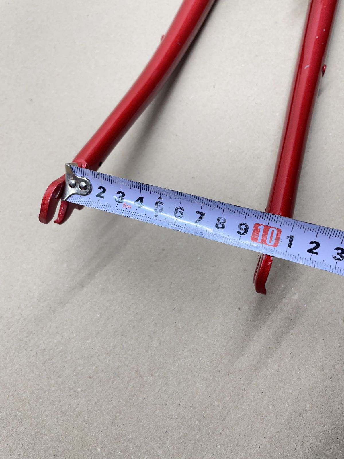 26"  MTB Starrgabel 1"  Rot  NEU  Schaftlänge 170mm Retro Vintage  (GB3)