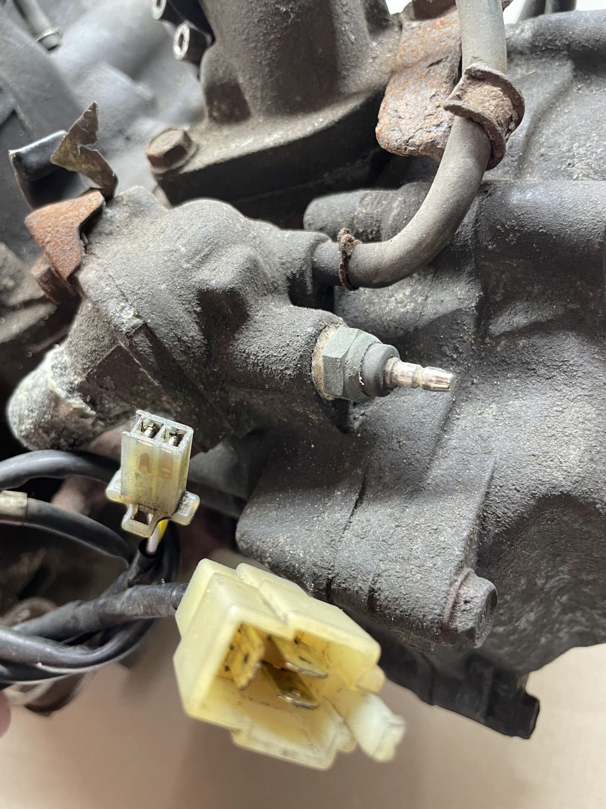 Piaggio X9 250 - Motorblock Kurbelwelle Getriebe Zylinder Anlasser engine (75)