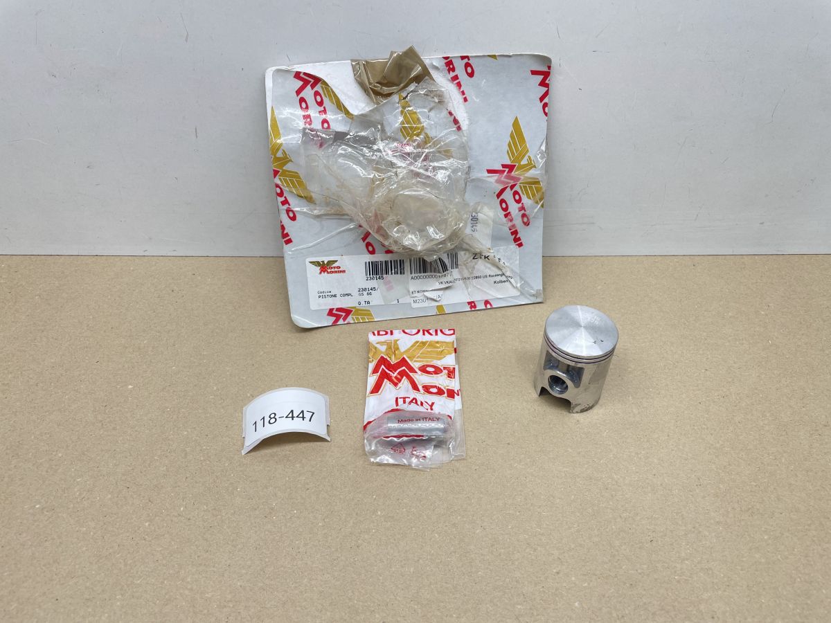 Franco Morini T4 Motor ?  A Kolben NOS M230145 LEM Malaguti piston (118-19)