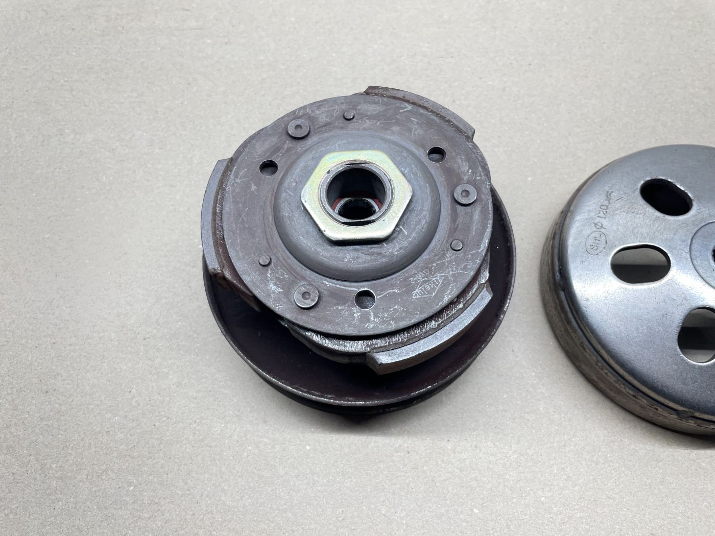 Longjia LJ125T-A Raptor -  ORIGINAL Kupplung komplett Wandler Kupplungsglocke (109-2)