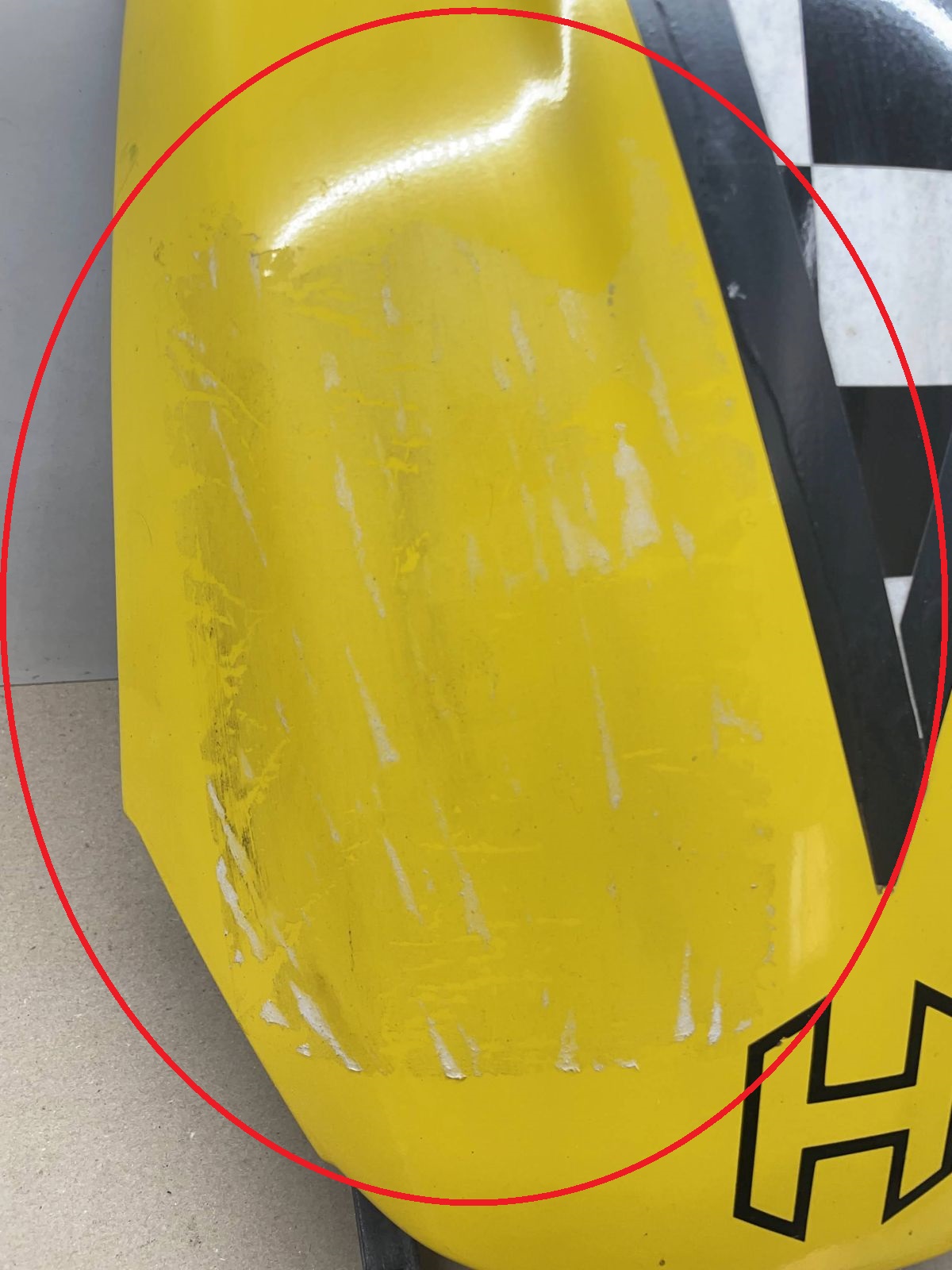 Hercules Splinter / Peugeot Speedake - Front Verkleidung vorne fairing  (62-2)