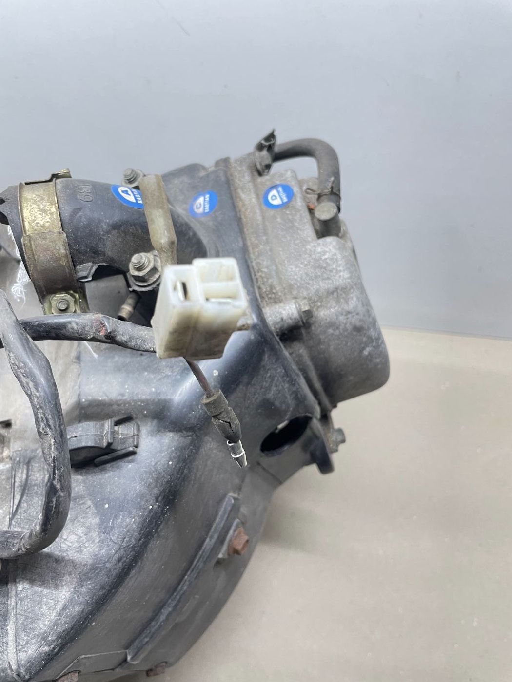 Ering / Baotian BT49QT-7 Motorblock Zylinder Getriebe Kurbelwelle (102-14)