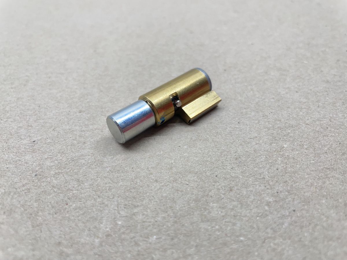 Lenkschloss 10mm Bolzen Rund - Honda Kreidler Hercules Puch Mofa Moped (94-206)
