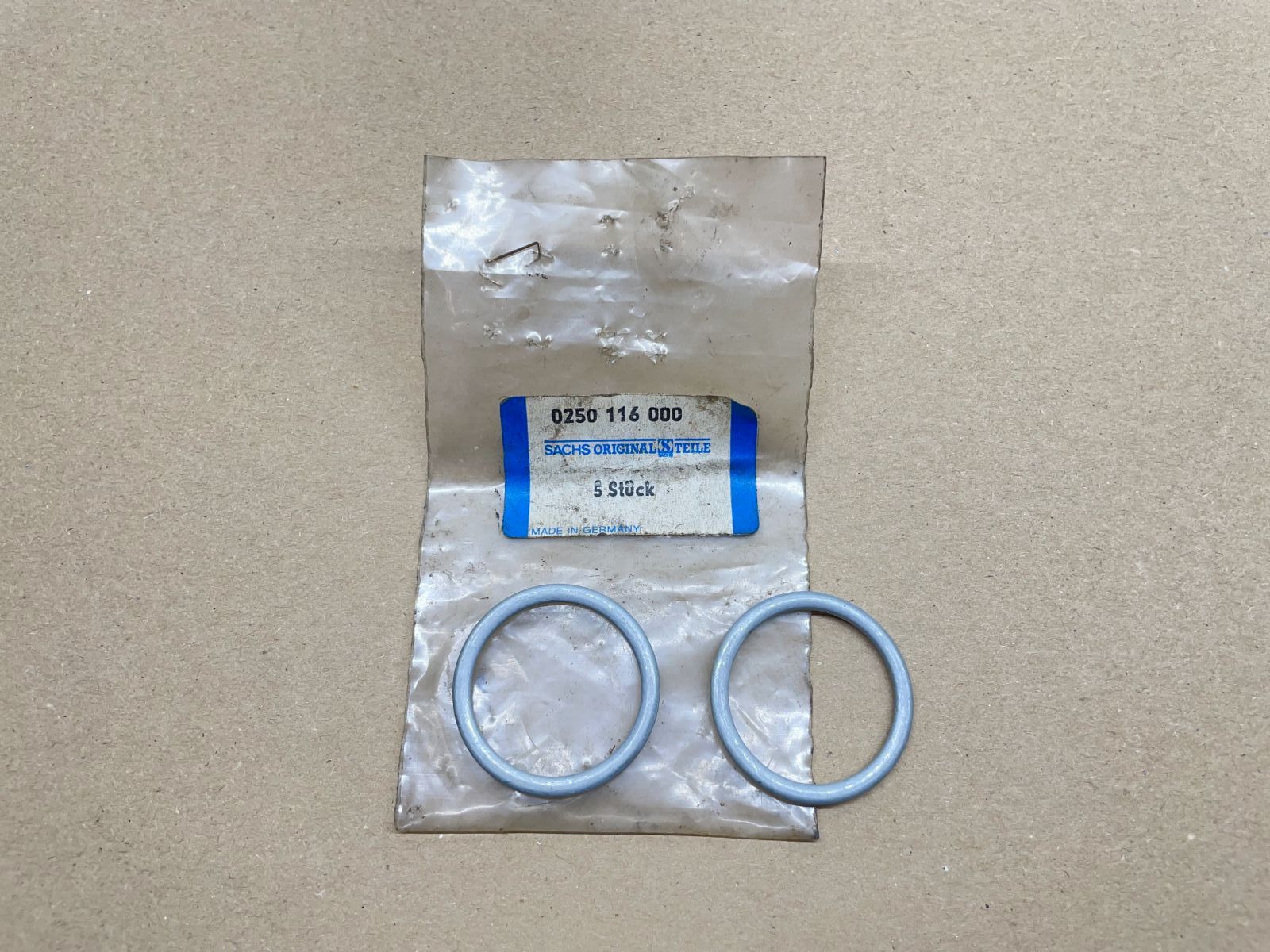 2x ORIGNIAL Sachs Auspuffdichtung 30 x 38 x 4 NOS Hercules K50 50S KTM  (83-5)