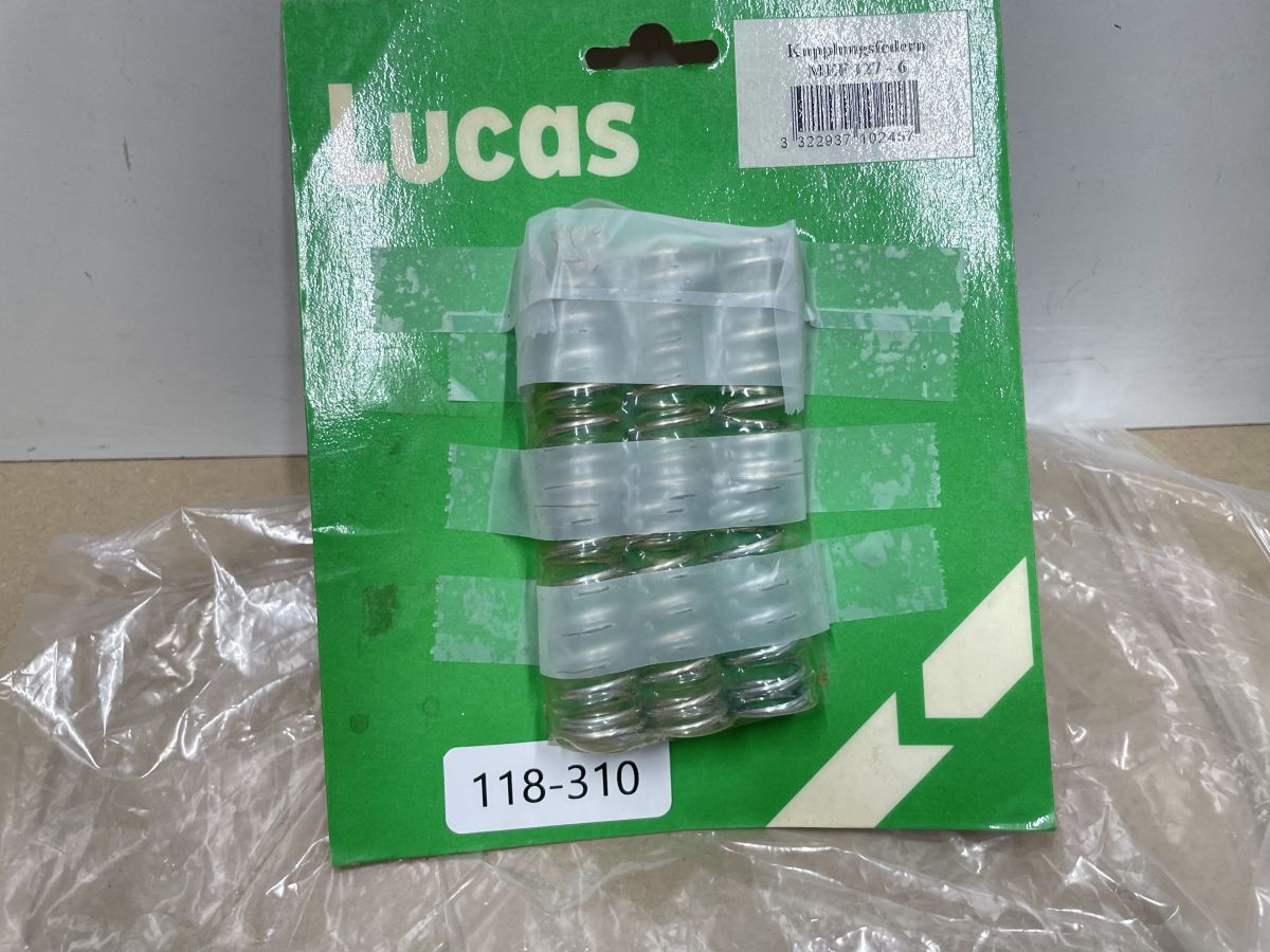 Lucas MEF 127-6 Kupplungsfedern - SUZUKI GSXR 750 clutch springs  (118-7)