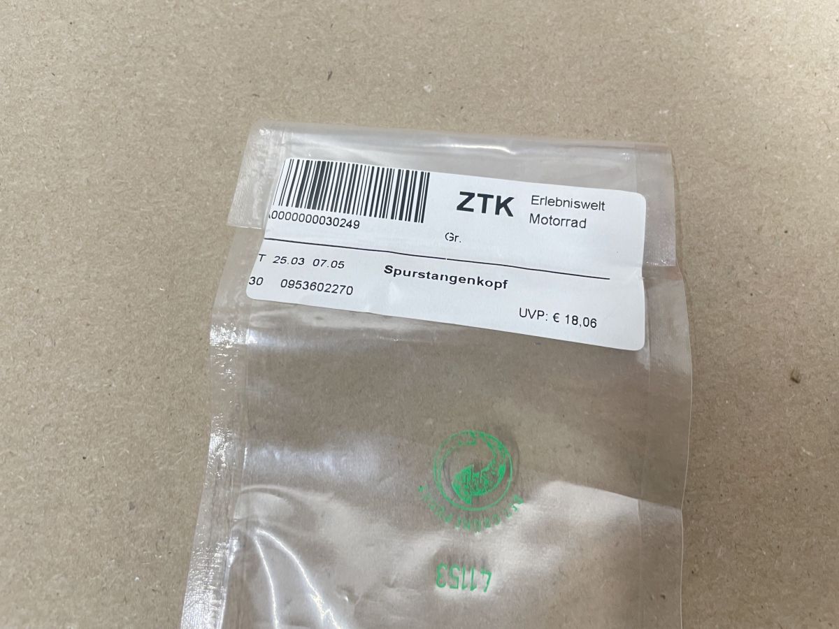 LEM Condor / Cayman - original Spurstangenkopf steering rod end Quad Atv (118-8)