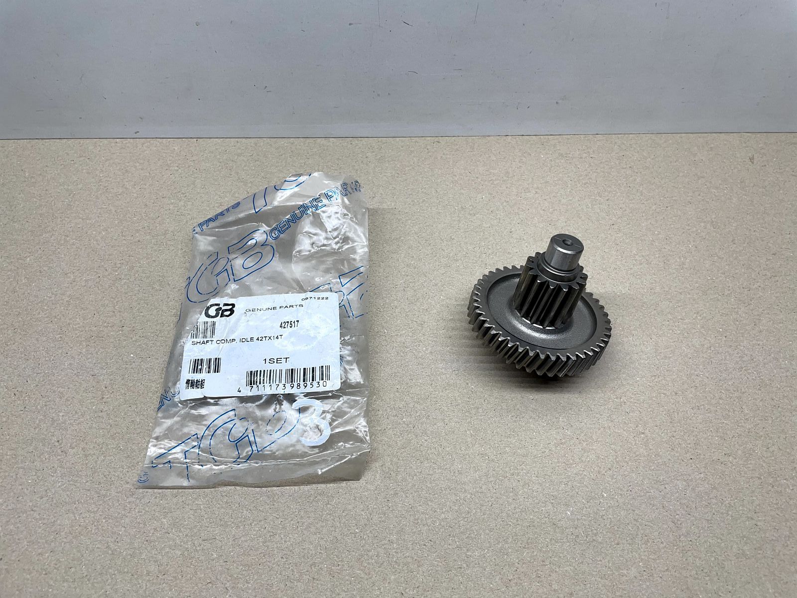 Pegasus Corona 125 TGB 303R Hawk 125 Zahnrad Getriebe 427517 shaft engine (40-18)