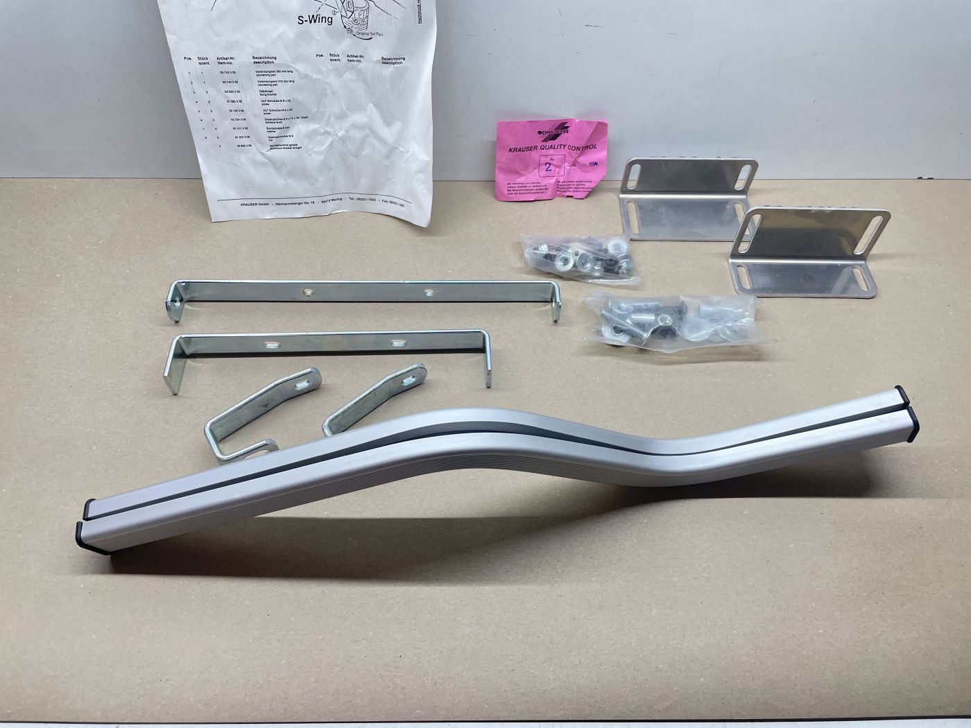 Simson SR50 Gamma XG/E XC/E - Krauser Zubehör SELTEN Rammschutz Sturzbügel (102)