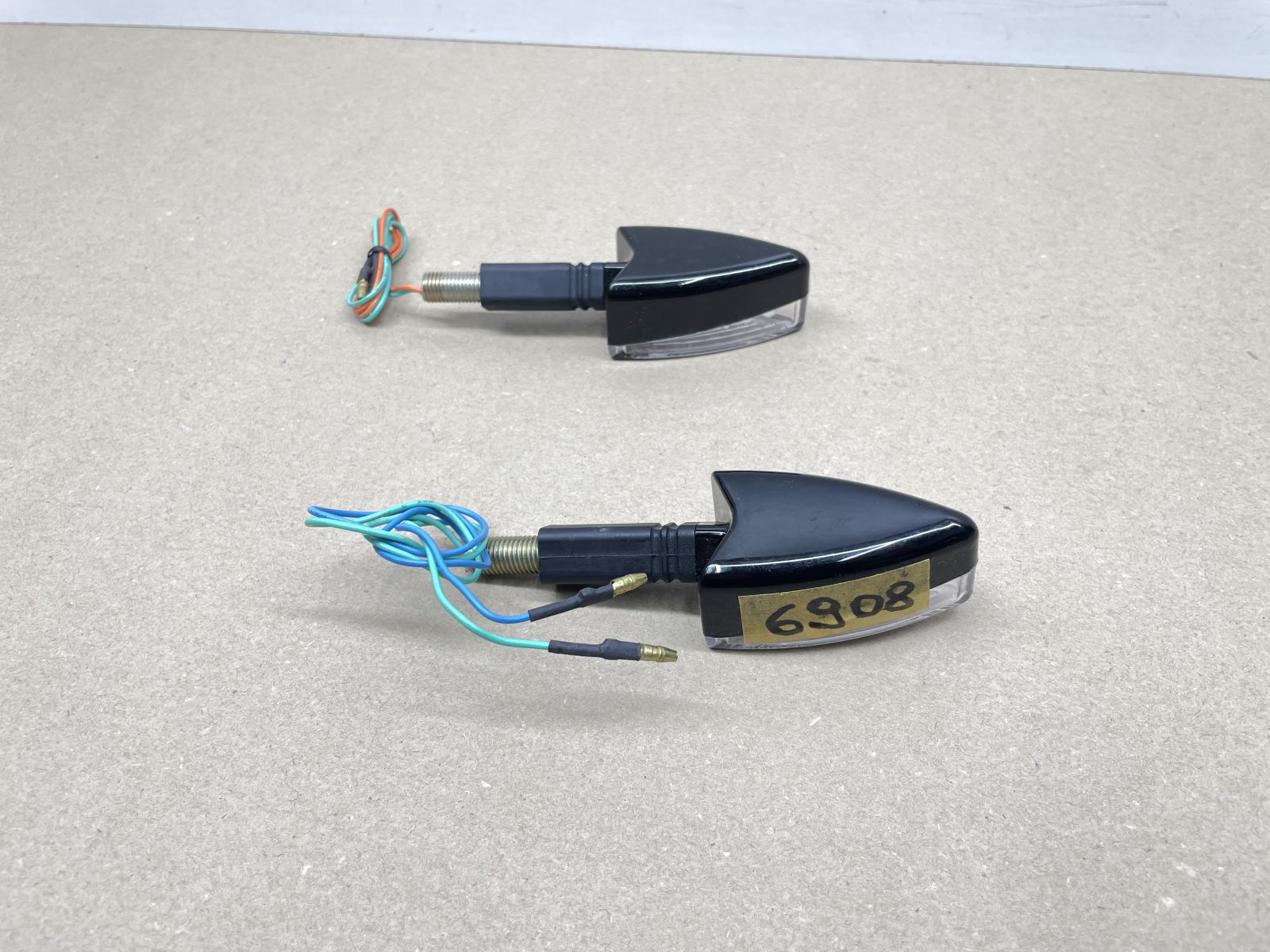 2x LED Blinker E-geprüft 12V - KTM Yamaha Aprilia Motorrad Quad Roller (118-26)