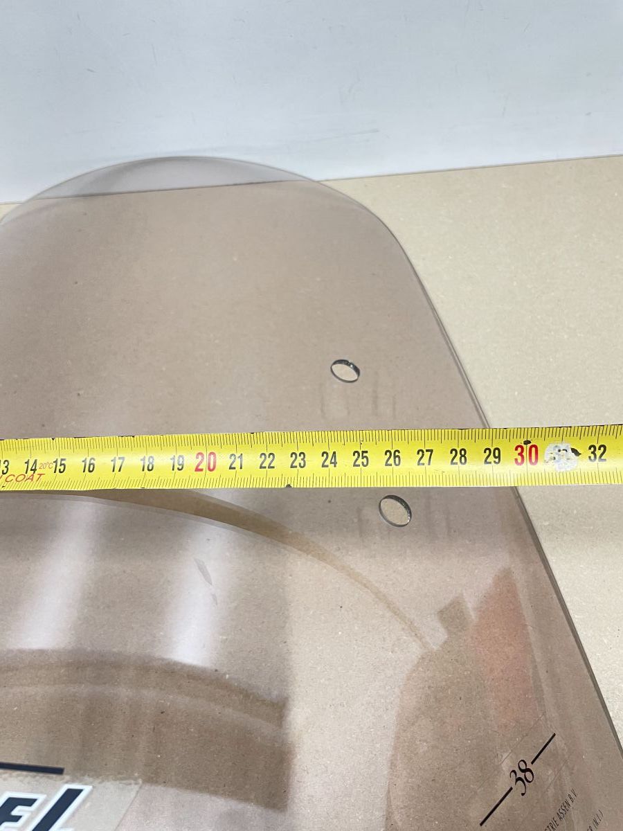 Windschild Polywel 38 getönt - Kawasaki Yamaha Suzuki Honda windshield (118-W)