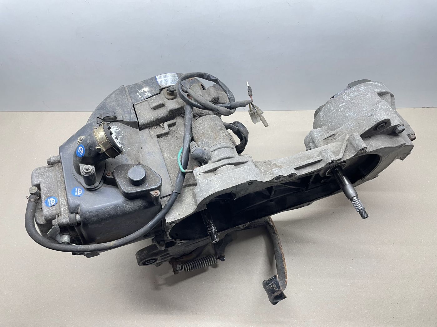 Ering / Baotian BT49QT-7 Motorblock Zylinder Getriebe Kurbelwelle (102-14)