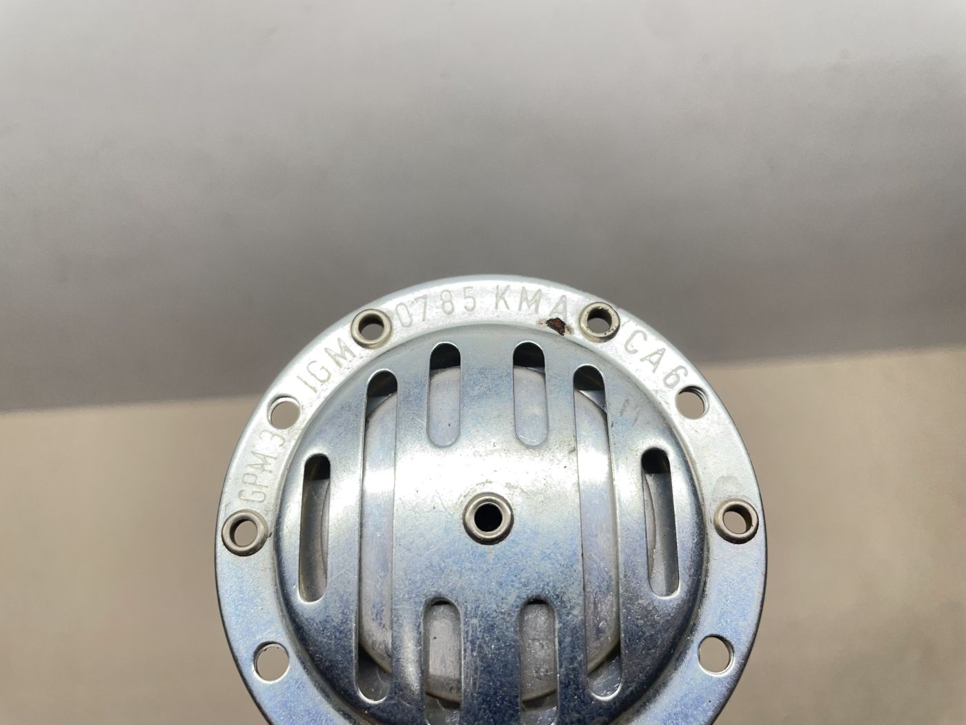 Vespa Hupe 6V NOS - GPM 3 IGM 0785 NEU Horn Selten  (39-49R)