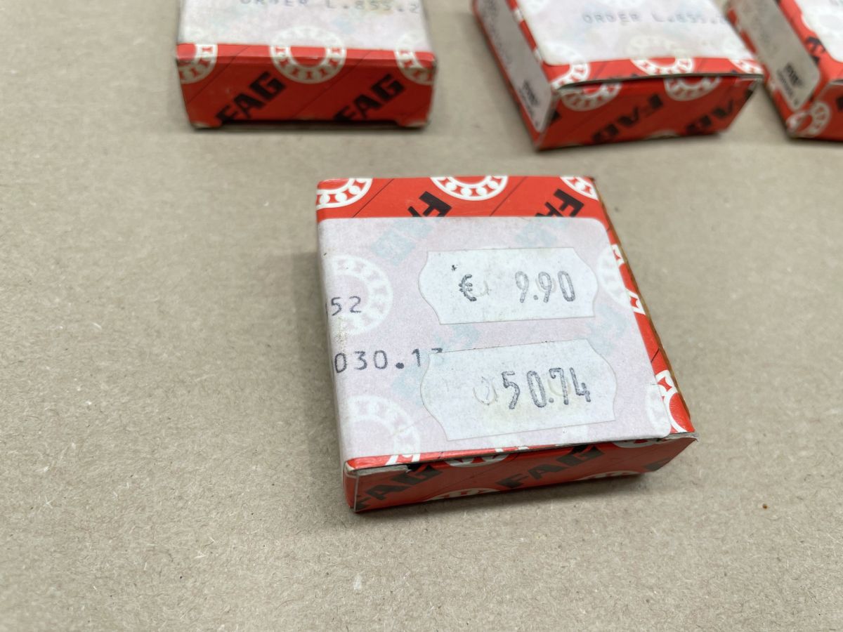 7x FAG 6302 Rillenkugellager offen 15 x 42 x 13 NEU Kugellager (118-17)