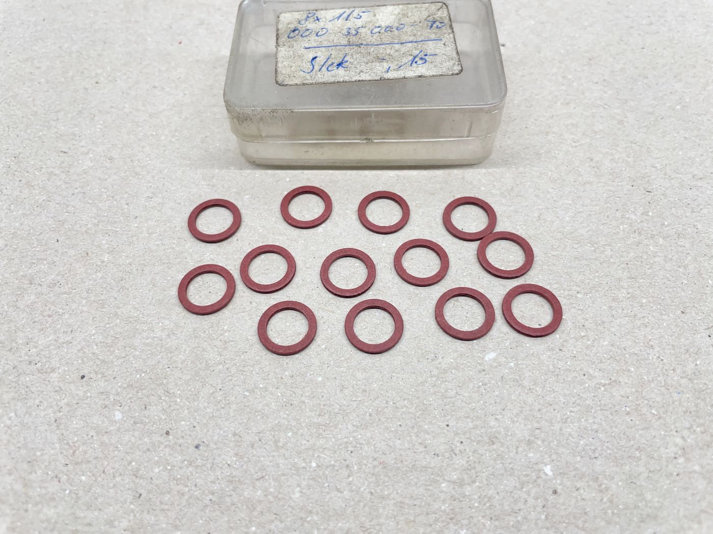 13x Dichtring NOS 8x11,5mm Encarwi Vergaser 000 35 000 70 ILO Mini Motor (39-49R)