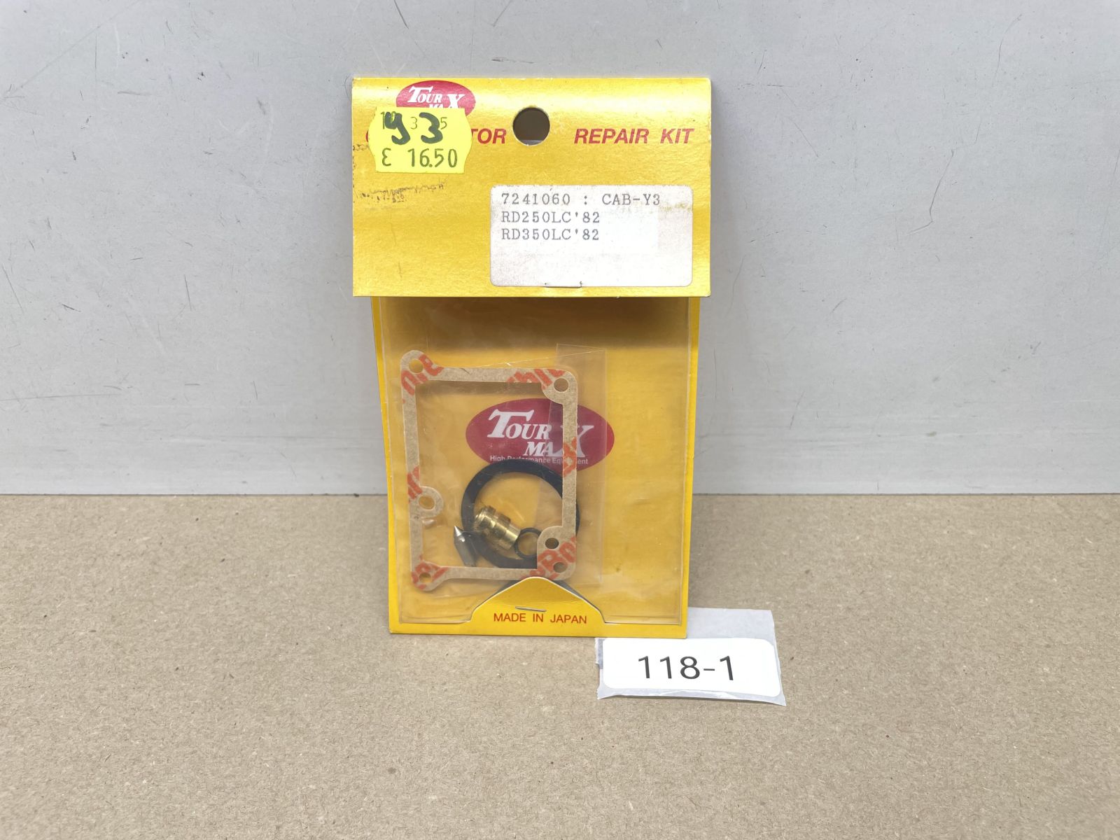 Vergaser Reparatursatz CAB-Y3 / Yamaha RD250LC RD350LC carburetor repair kit (118-23)
