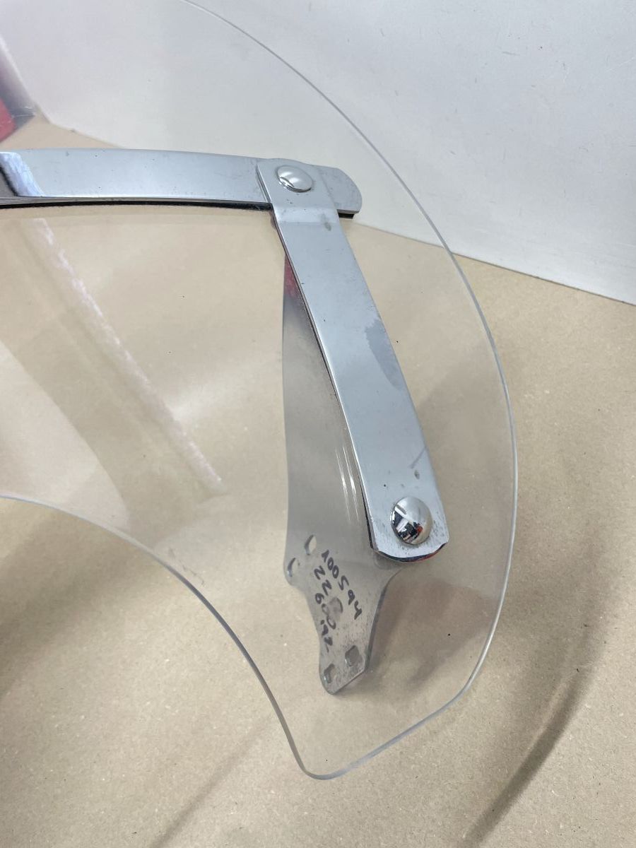 Windschild + Halterung Windschutzscheibe - Kawasaki Yamaha Suzuki Honda (118-W)