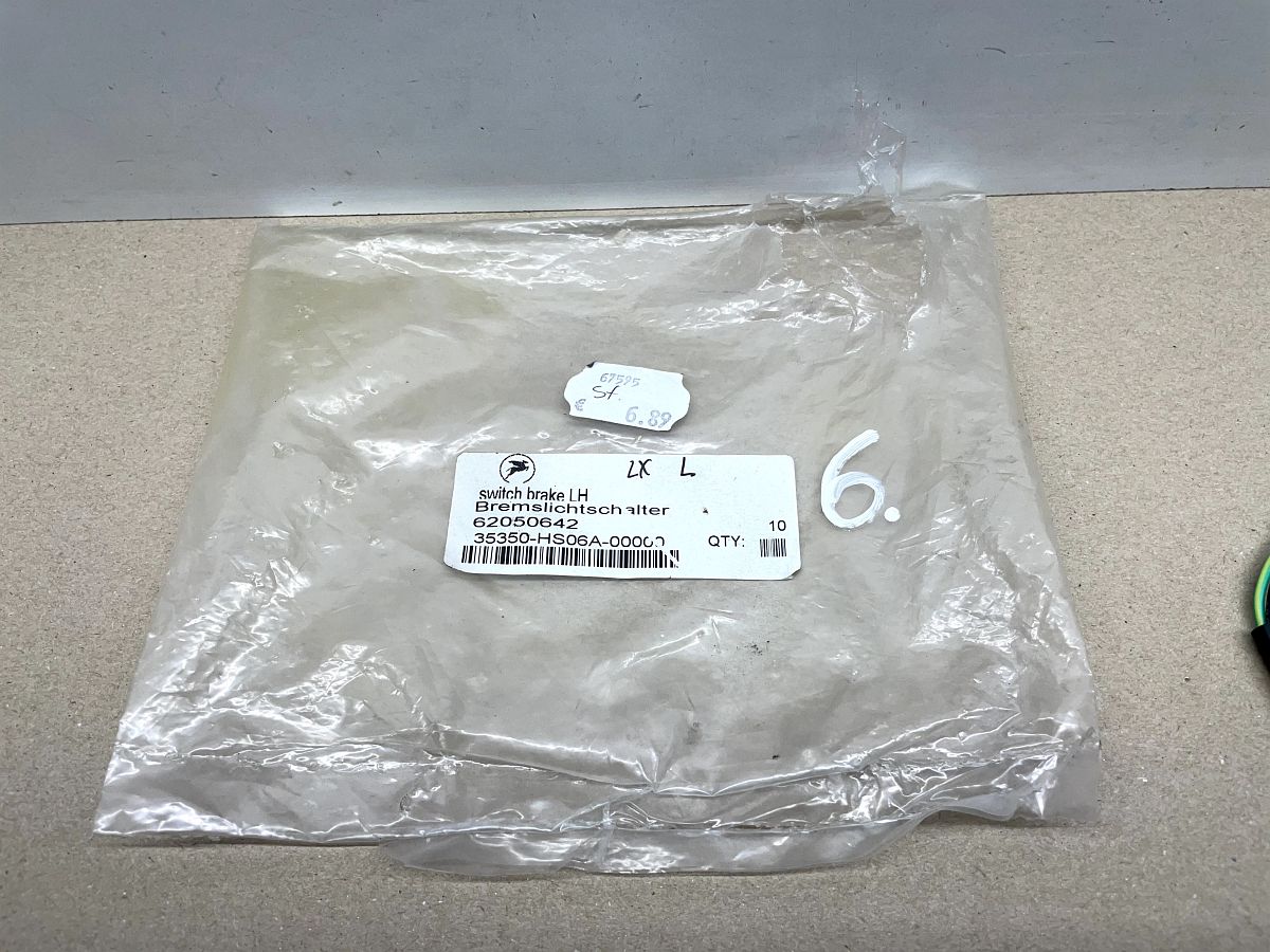 Pegasus S50 LX - ORIGINAL Bremslichtschalter LINKS NEU Switch Brake (40-22)