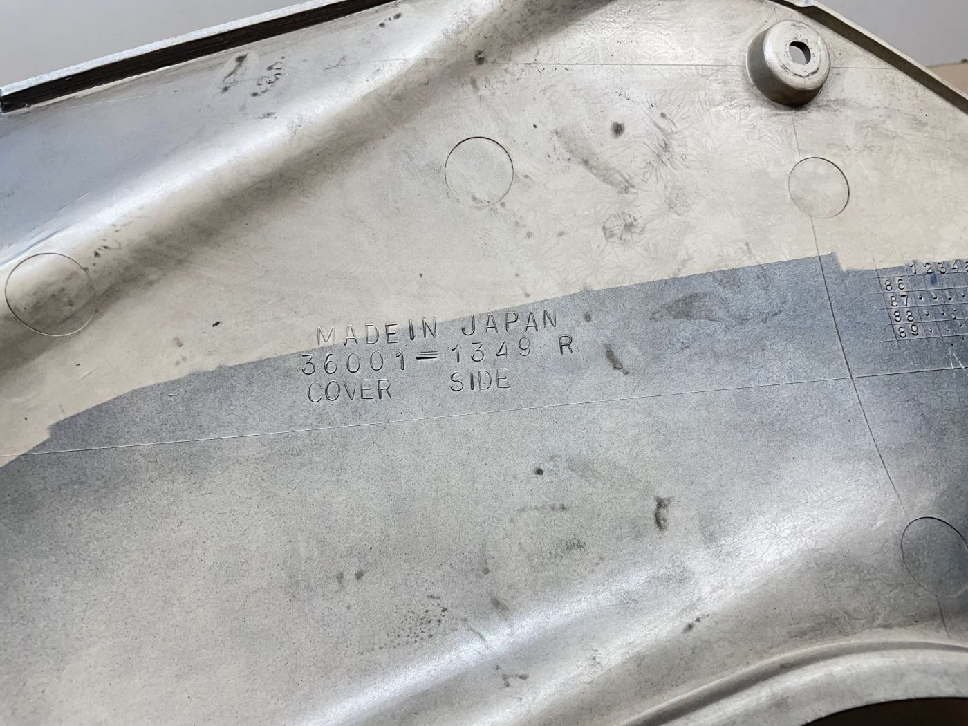 Kawasaki GPZ 500S EX500A  - Verkleidung rechts Seitenteil Abdeckung  (118-V)
