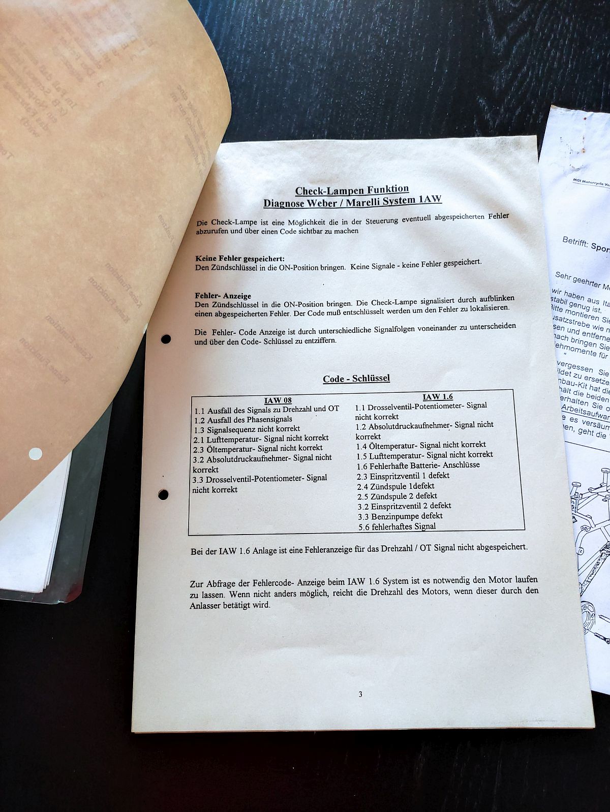 Moto Guzzi Elektrik Grundlehrgang Reparatur Weber Marelli Zündanlage (38)