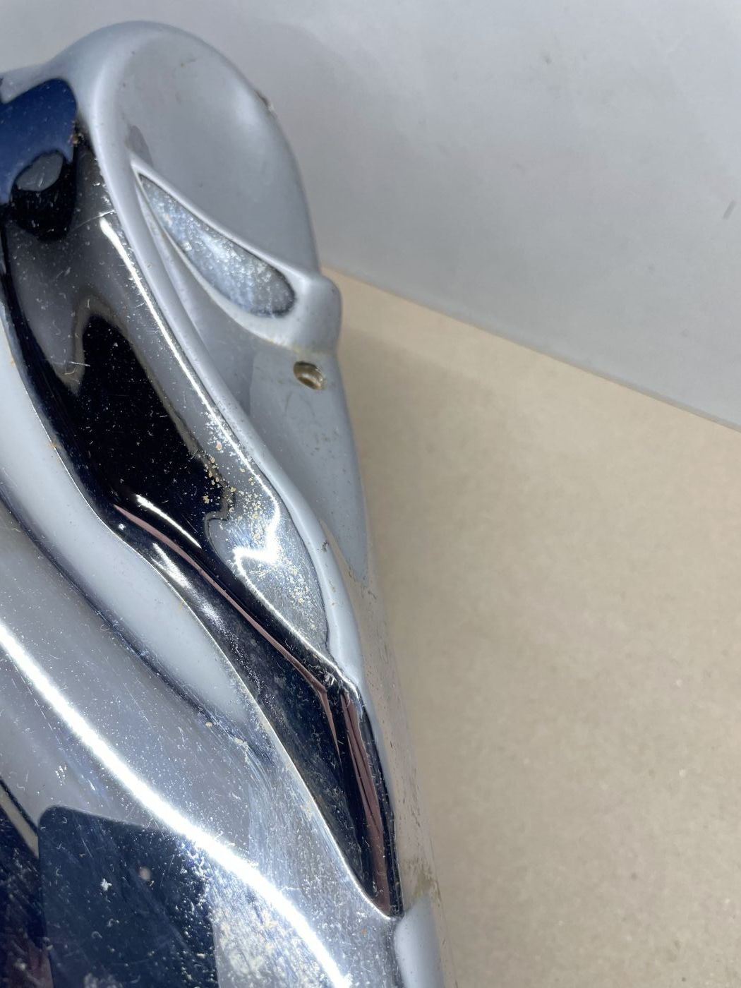 Gilera Runner 50 - Verkleidung Chrom Luftfilterkasten Abdeckung TPH (109-5)