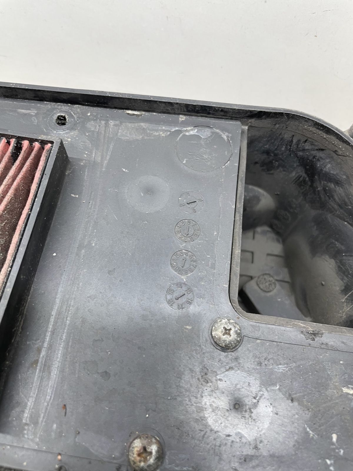 Piaggio X9 250 - original Luftfilterkasten Luftfilter air filter box (75)
