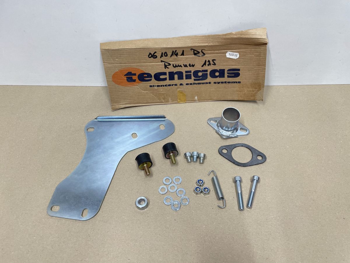 Gilera Runner 125 180 - Tecnigas RS 2 Montage Kit Auspuffhalterung NEU (118-16)