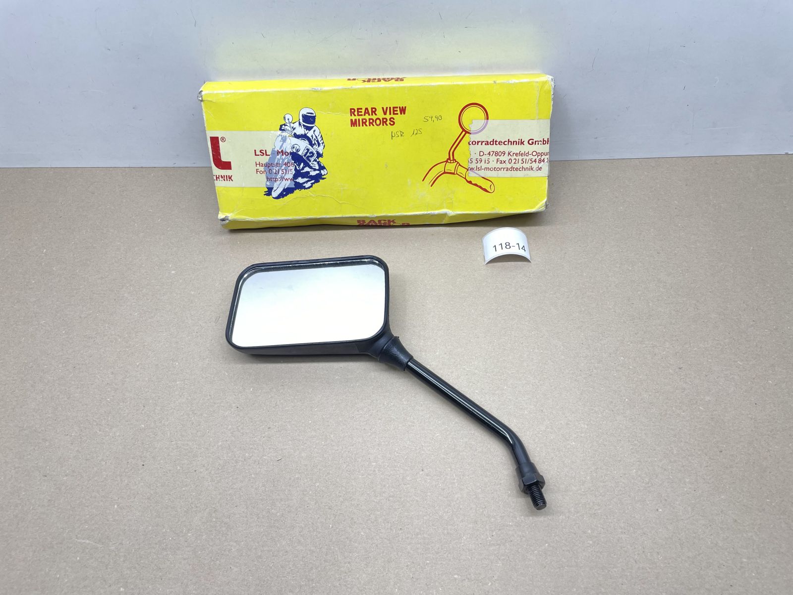 Honda NSR 125 - Rückspiegel links rear mirror (118-23)