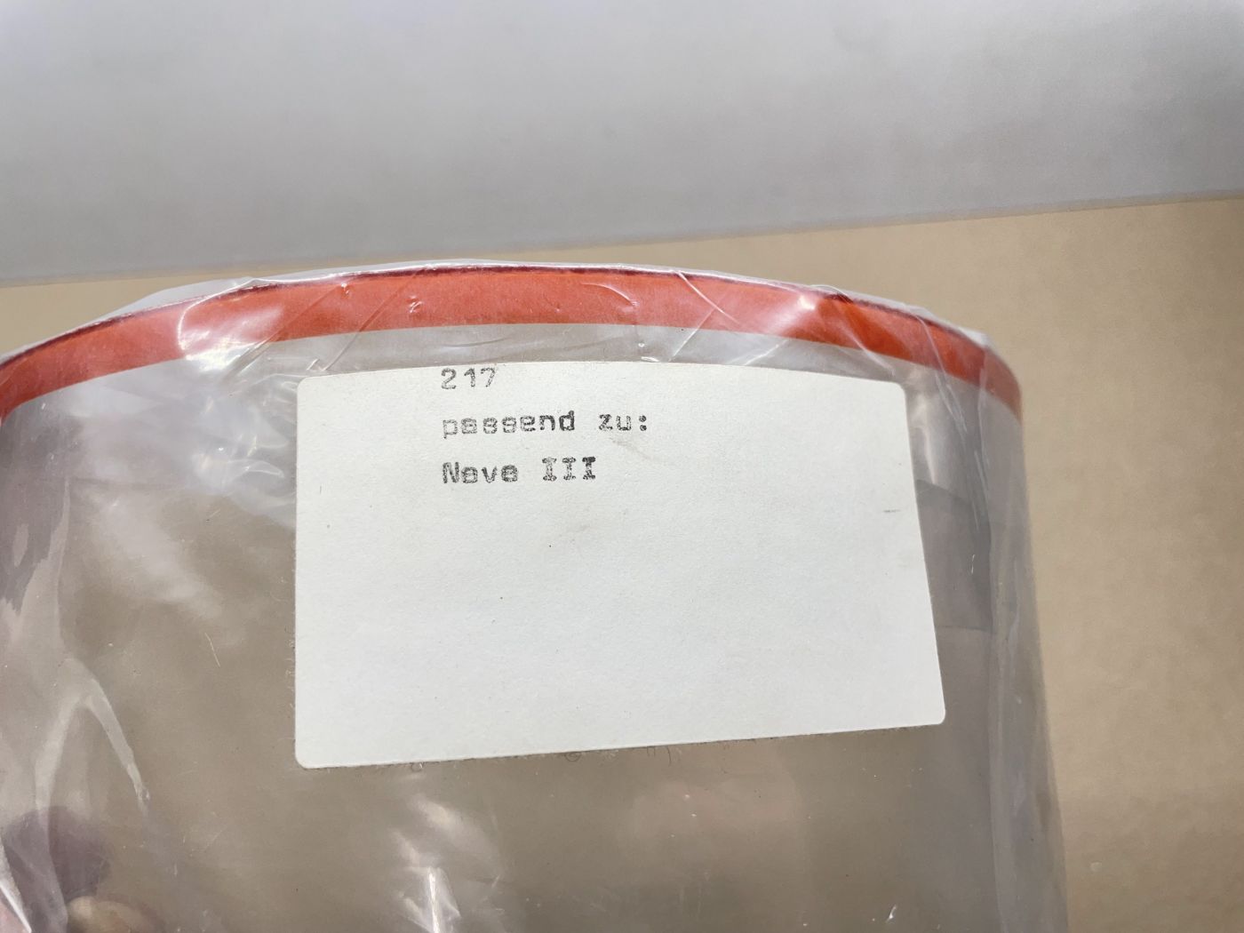 Nava 3 Helmvisier Rot Schutzvisier Helm NOS NEU Mofa Moped Roller  (106)