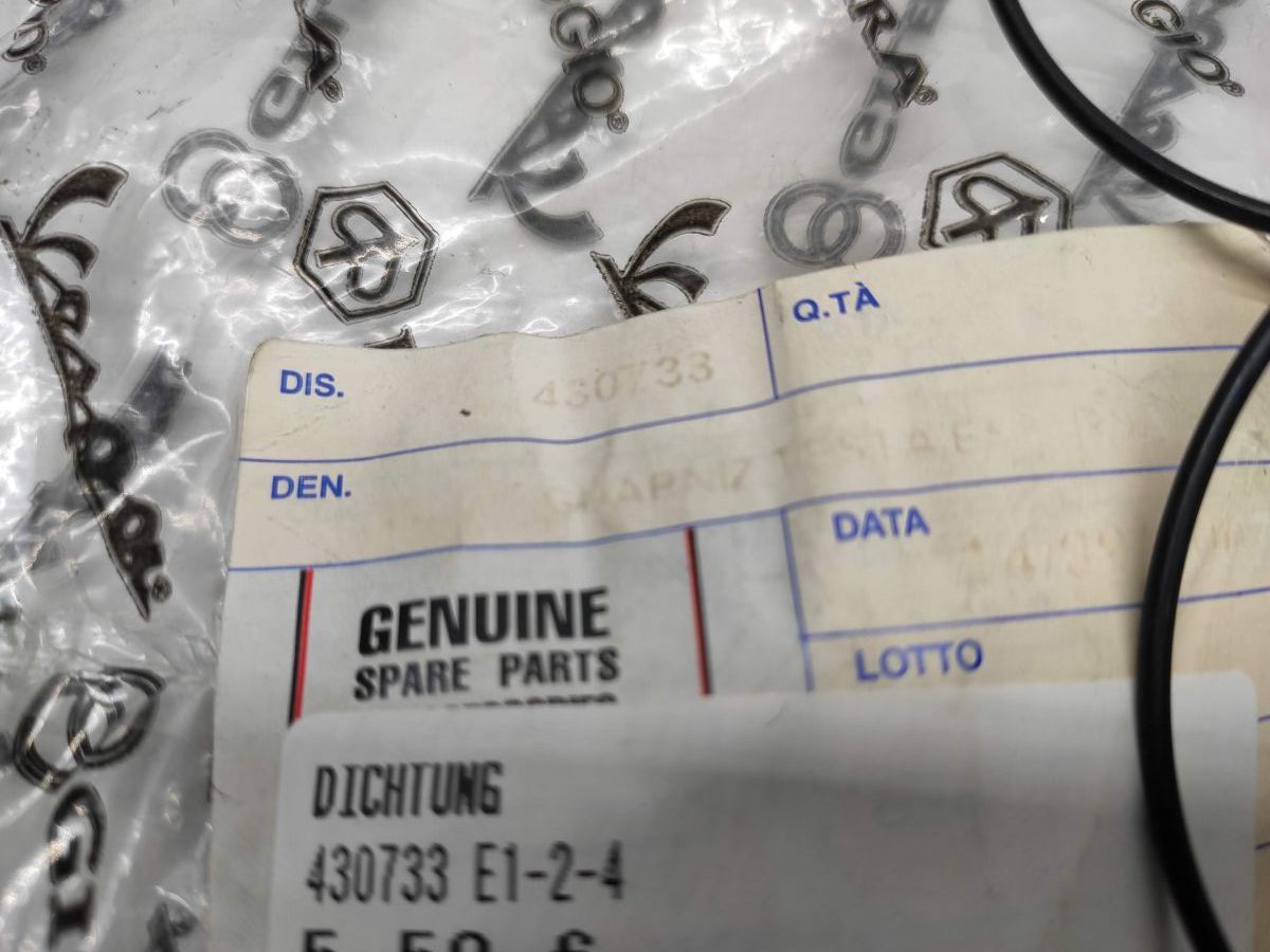 Piaggio NRG NTT Quartz Zip SP - 2x ORIGINAL Dichtung Zylinderkopf O-Ring (E11)