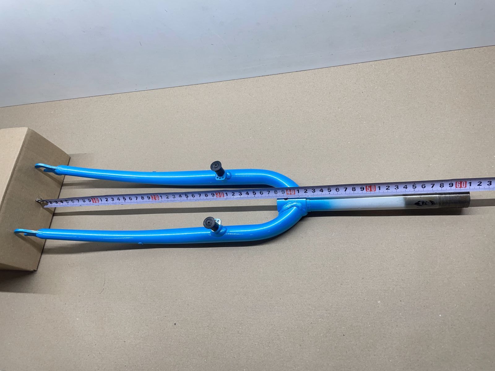 ORIGINAL PEUGEOT Starrgabel 1"  NEU  Blau  Schaftlänge 190mm  (GB3)