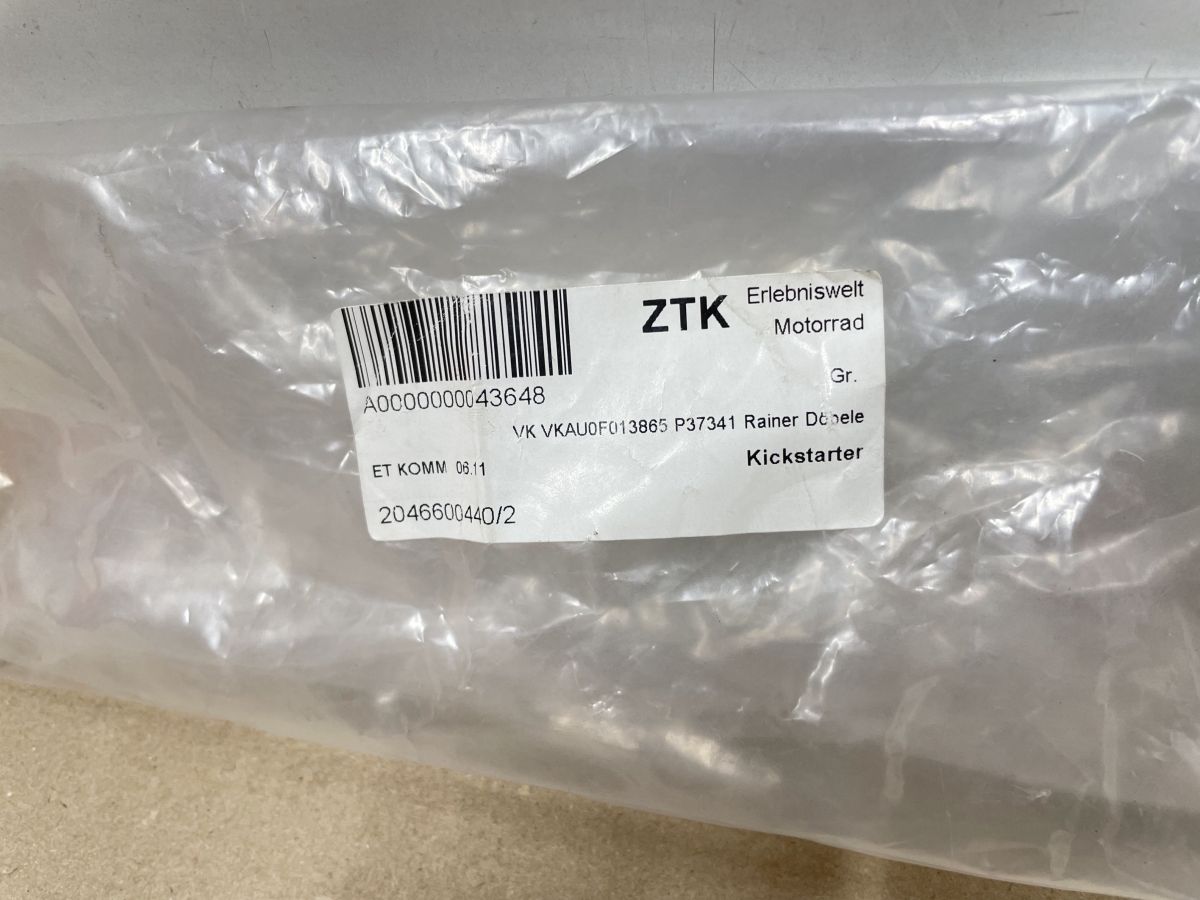 Kickstarter für Morini S6 Motor - LEM L2 LX2 R2 R3 Malaguti kickstart lever (118-13)