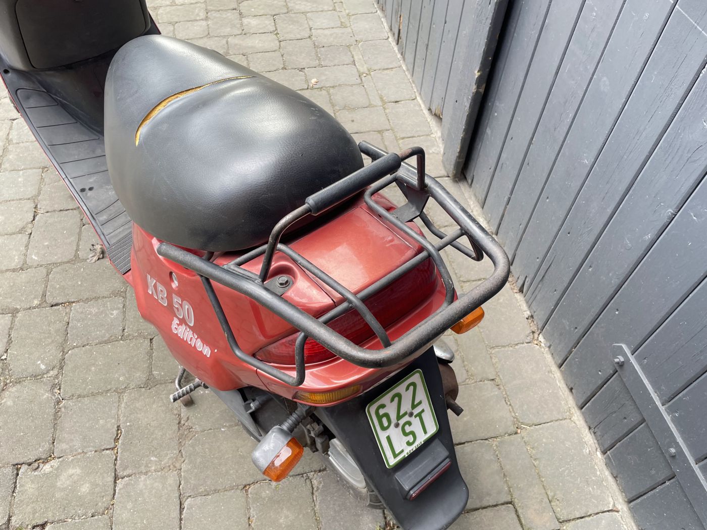 Kymco KB 50 - Verkleidung hinten Heck Abdeckung Rücklicht (117)
