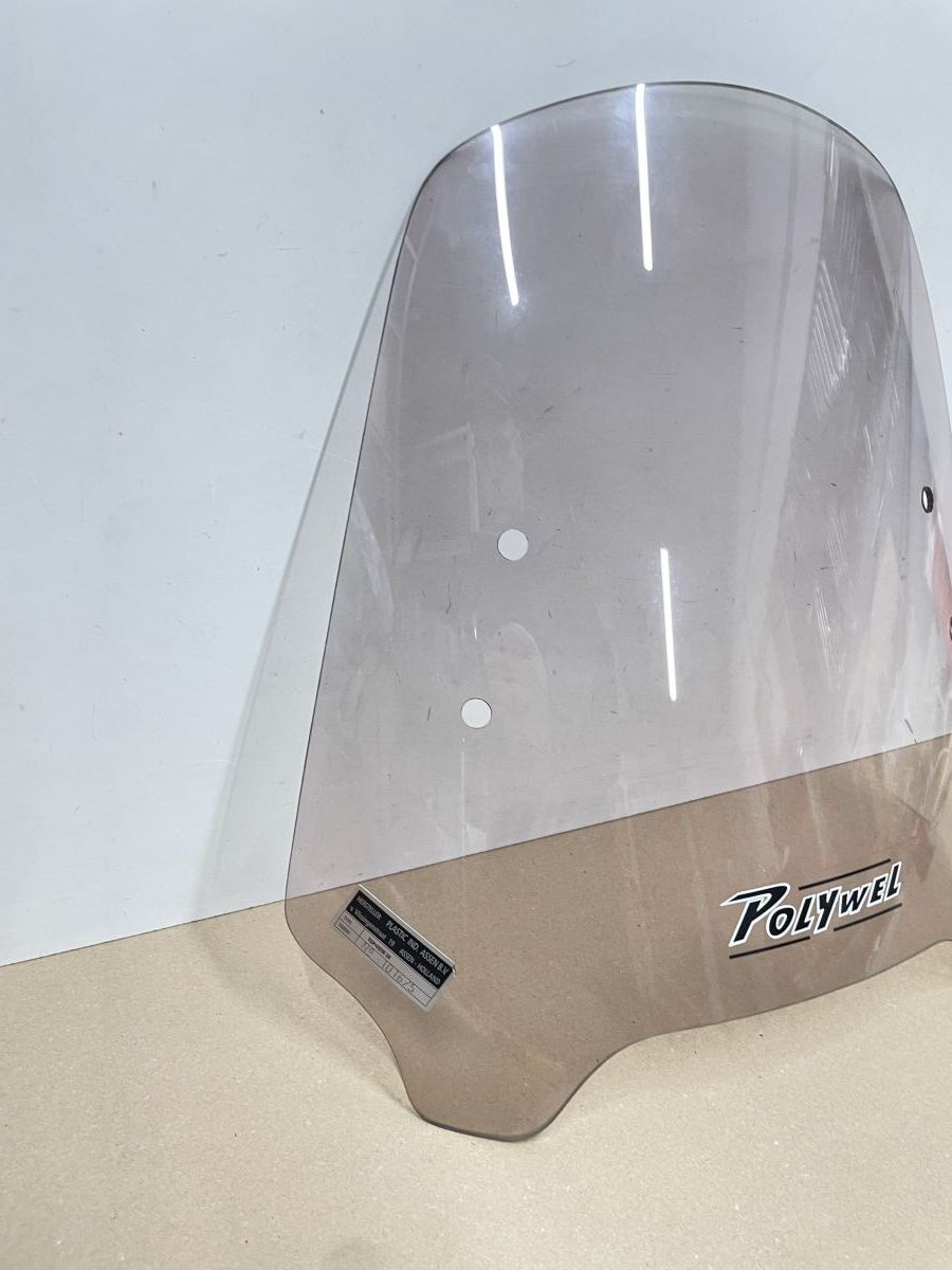 Windschild Polywel 38 getönt - Kawasaki Yamaha Suzuki Honda windshield (118-W)