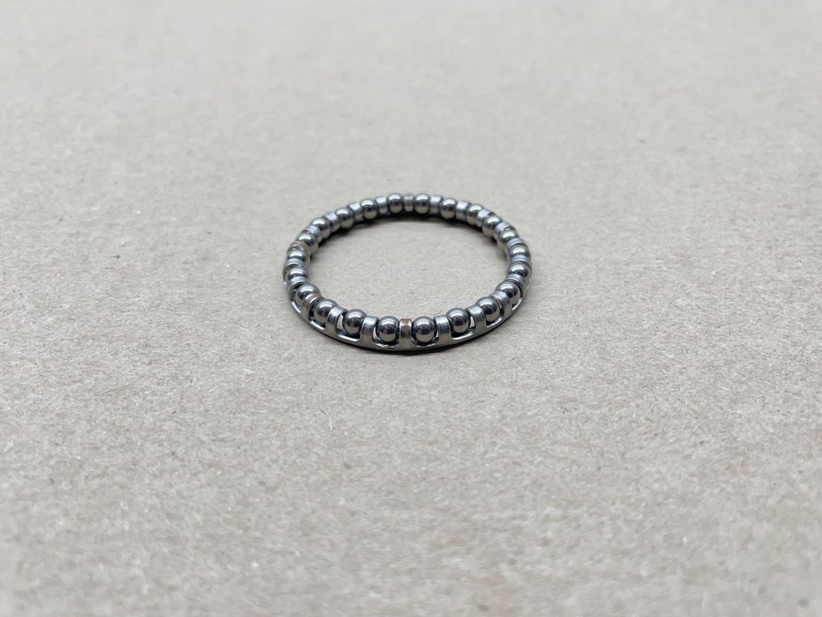 2x Kugelring für 1-1/8 Fahrrad Steuersatz Kugellager Ring 5/32 NEU (94-267)
