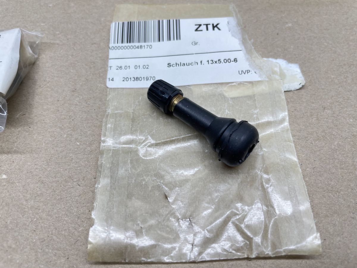 LEM Condor / Cayman - 5x Reifenventil 2013801970 NEU 50mm tire valve (118-20)