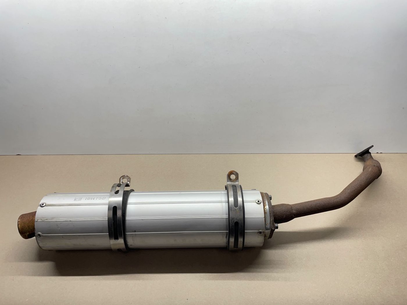 Jonway YY125T Rallox Ranger - original Auspuff HH475D Krümmer exhaust  (116)