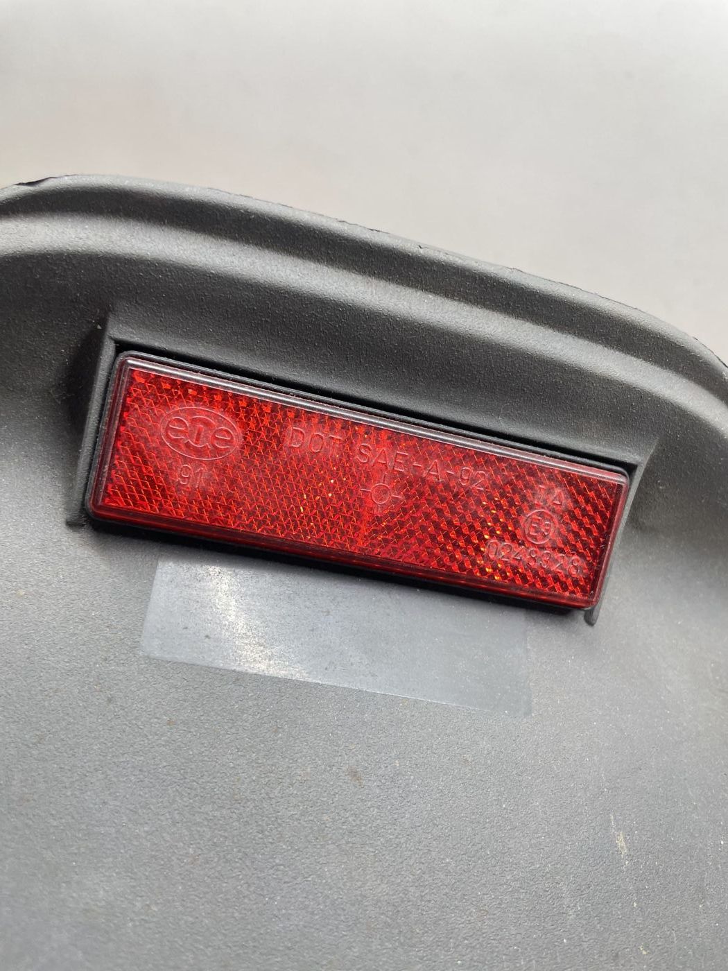 Malaguti F15 - Spritzschutz hinten Kennzeichenhalter Verkleidung fairing (109-12)