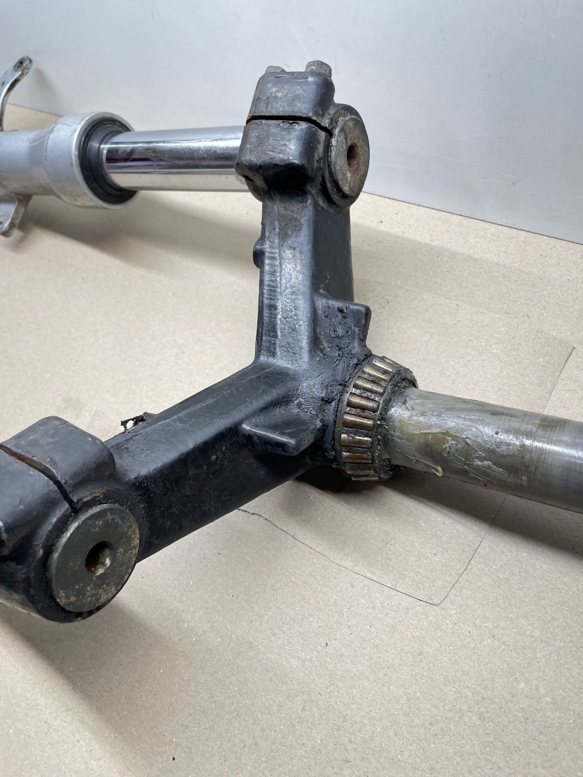 Piaggio X9 250 - Vordergabel Gabel Federung Stoßdämpfer Tachrohr front fork (75)