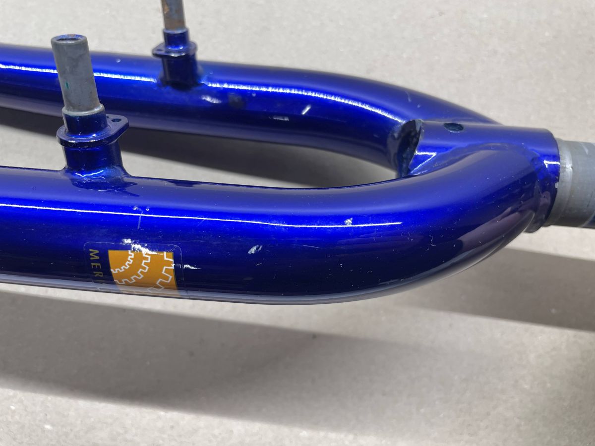 28"  Merida Starrgabel 1 1/8"  Blau  Schaftlänge 160mm  (GB2)
